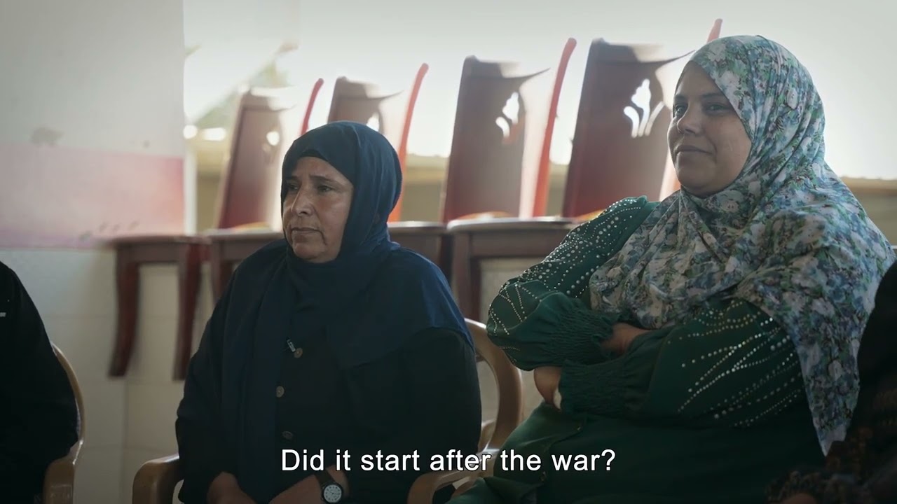 Women circle psychological support - Her War: Hanan