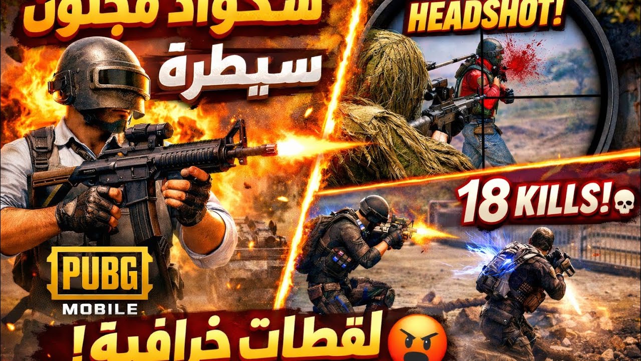 🔥 أقوى مواجهات ببجي موبايل | سكواد مجنون وسيطرة كاملة 😱 PUBG Mobile Highlights