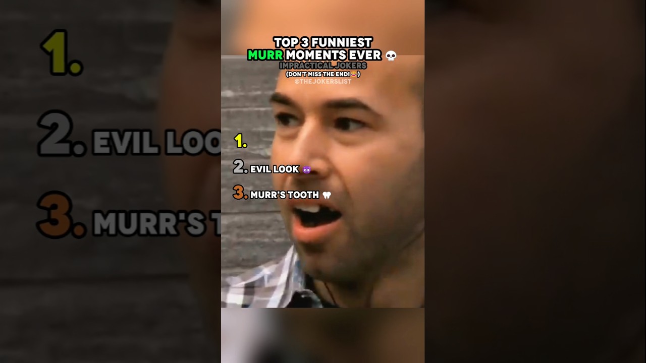 Top 3 Times Murr Made Us Cry Laughing 😂💀 | Impractical Jokers