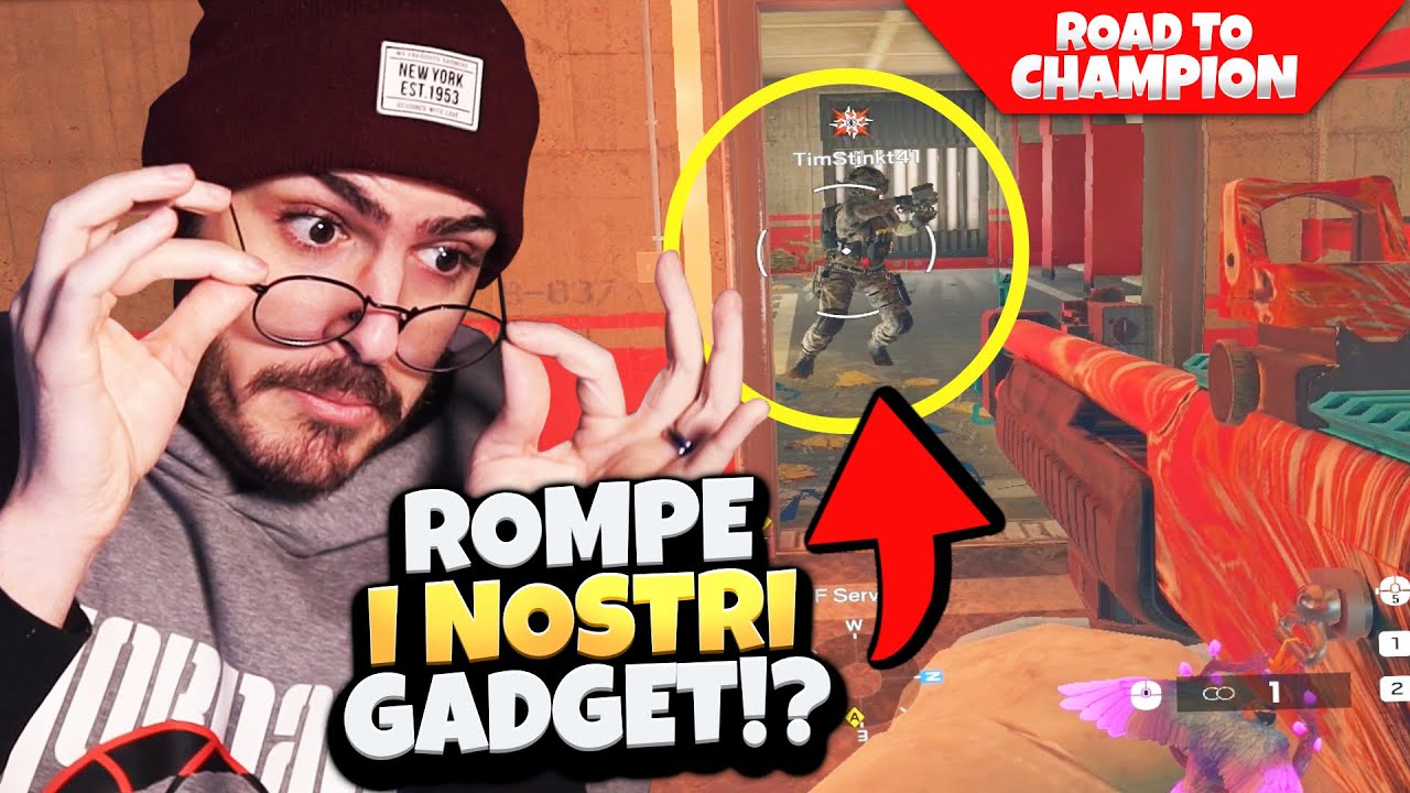 Gioco con un TROLLER in squadra?? (Road to Champion) #reiziv #r6ita #rainbowsixsiege #r6 #r6s
