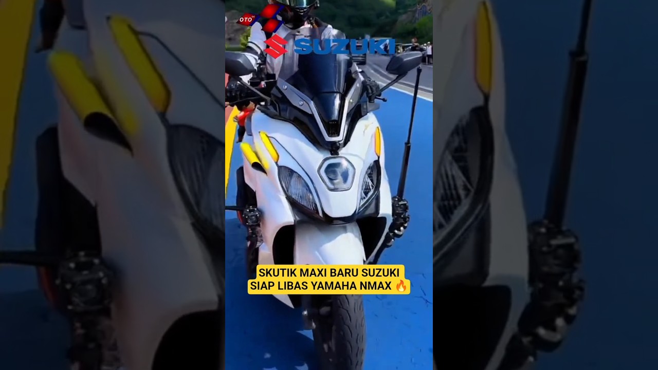 SKUTIK MAXI BARU SUZUKI SIAP LIBAS YAMAHA NMAX 🔥 #suzuki #honda #yamaha