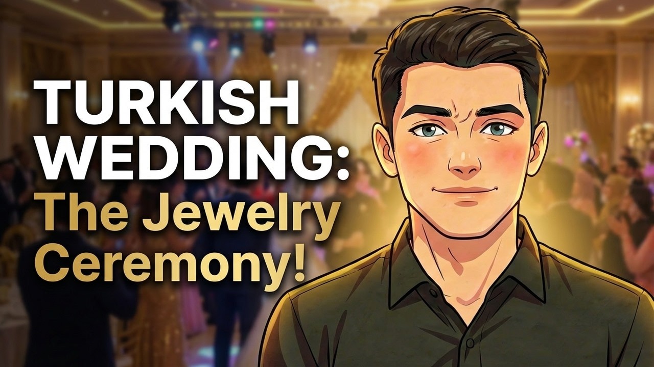 Turkish Wedding Takı Töreni: The Jewelry Ceremony Explained (You've Never Seen This)