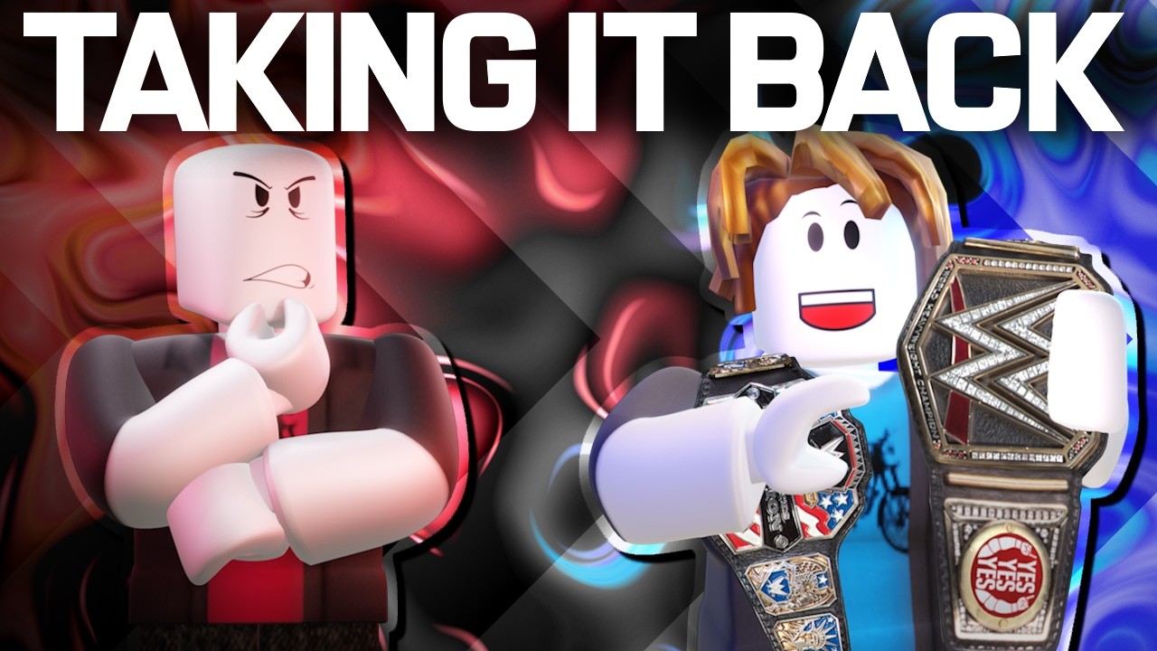 Получение мести в Roblox WWE