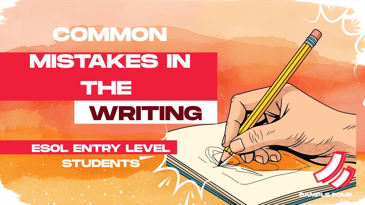 Common Mistakes in Writing (Sample Four)