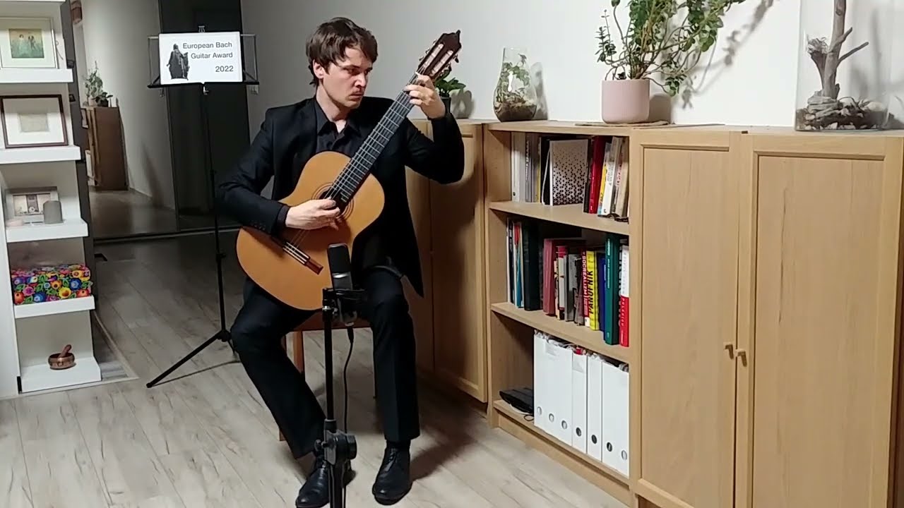 European Bach Guitar Award 2022 - First round | Marcin Kuzniar