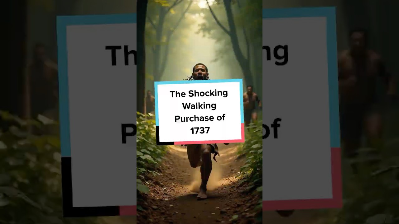 The Shocking Walking Purchase of 1737