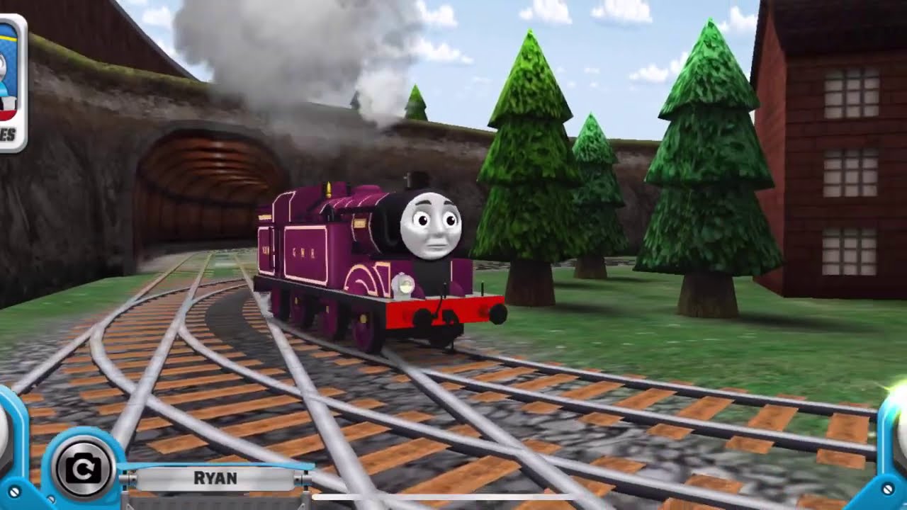 Watch Ryan Go Around Ulfstead Castle Train - Thomas Tank Engine & Friends: Race On Game - Soothing