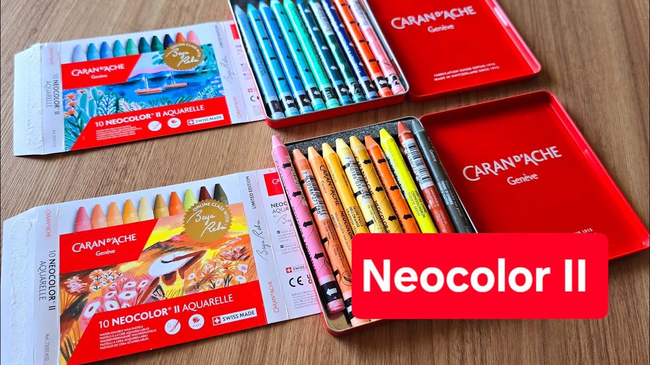Linha Limitada Caran d'ache Neocolor II