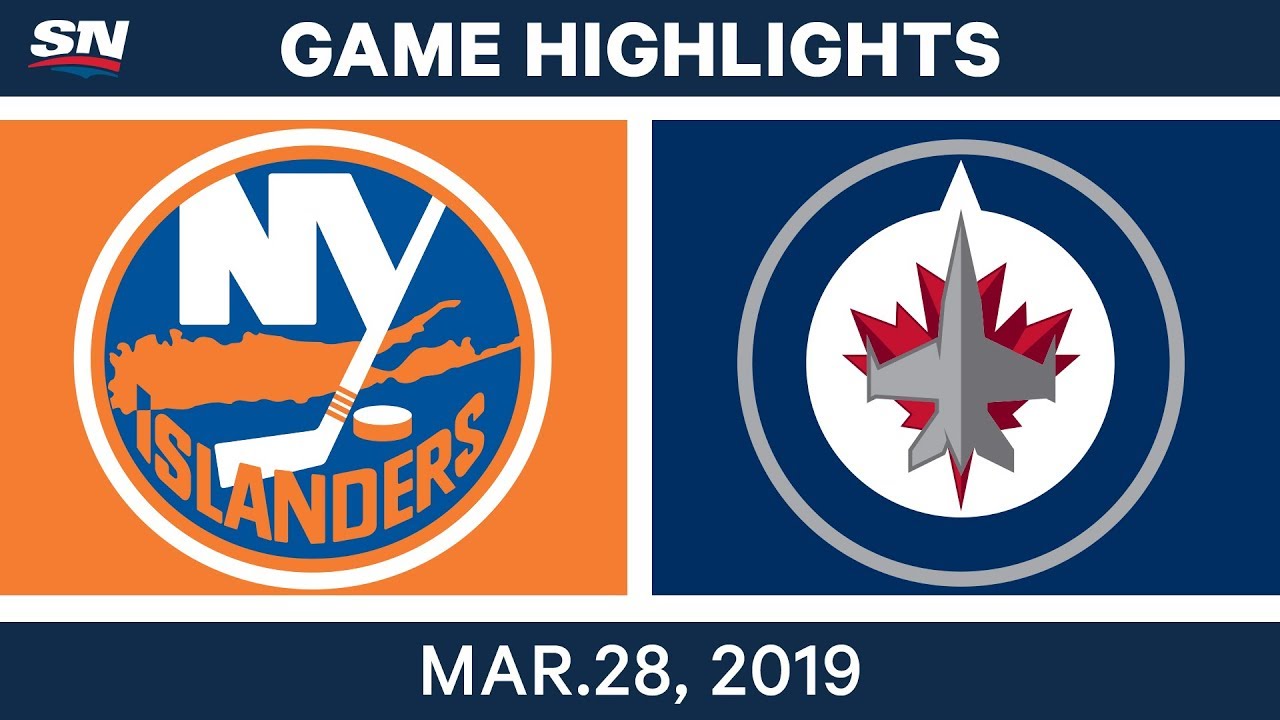 NHL Game Highlights | Islanders vs. Jets &ndash; March 28, 2019
