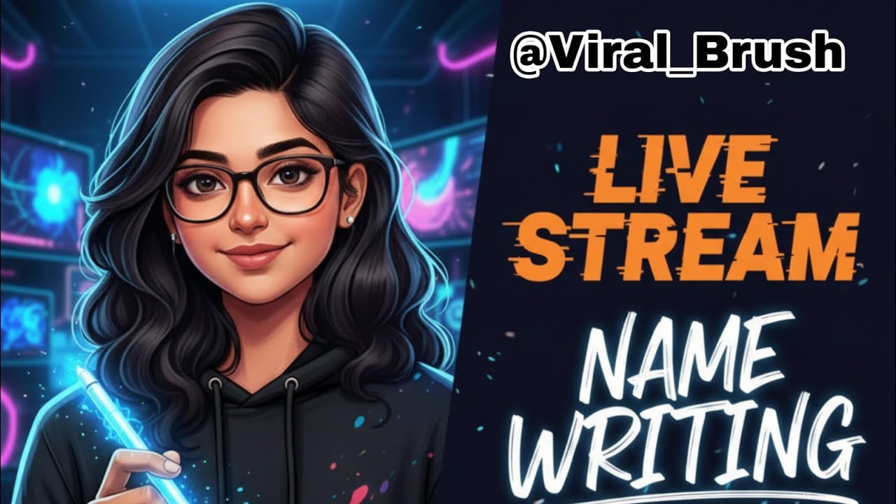 LIVE NAME WRITING ✍️ I|CODE GAME 🎮 || #nameart​ #liveartshort​ #namewritinglive​ #calligraphyart