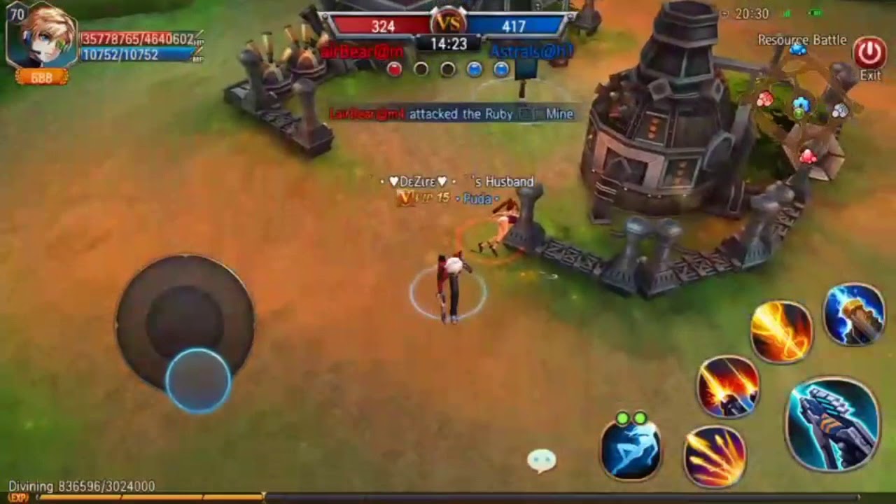 Sword of chaos resource battle astrals vs Lairbear