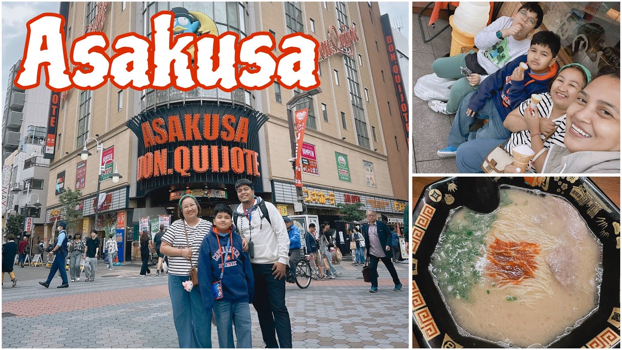 Ichiran Asakusa Rokku | Don Quijote Asakusa | Day 1 | TOKYO JAPAN 2025