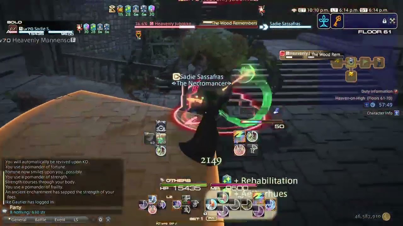 Heaven on High Pictomancer Score Run Floor 61-100 | HoH PCT Solo Deep Dungeon