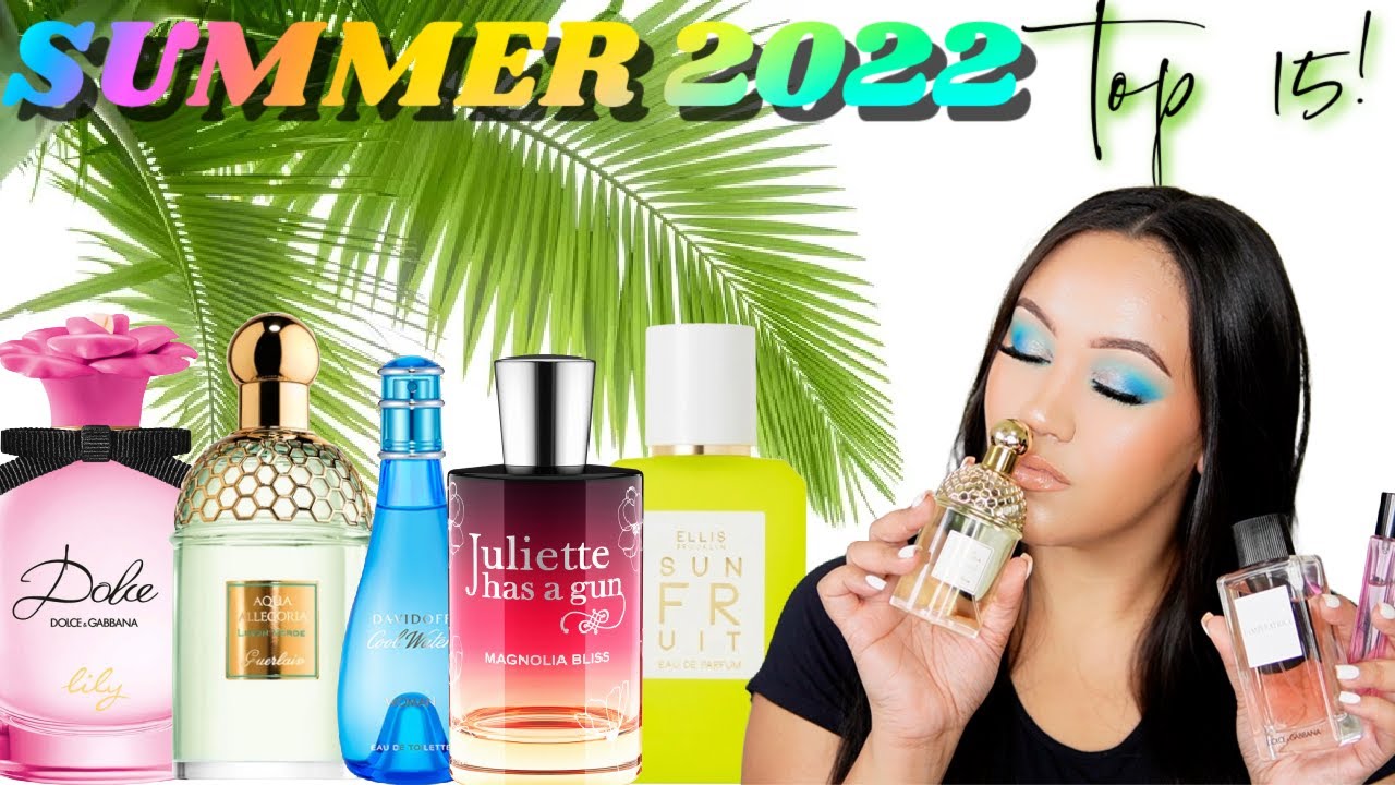 TOP 15 SUMMER FRAGRANCES 2022!  🌴☀️🌊 | SUMMER 2022 PERFUME MUST HAVES! | AMY GLAM
