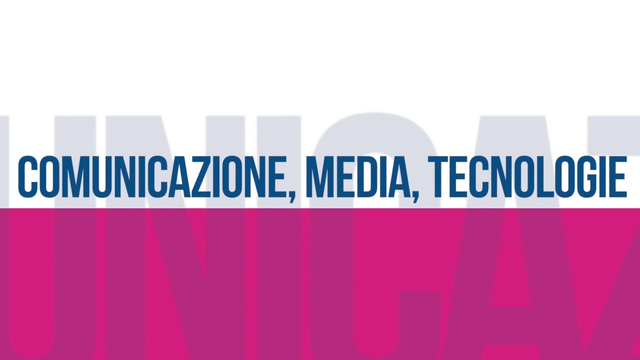 #VisionidelSapere: Corso di Laurea Magistrale in Comunicazione, Media, Tecnologie