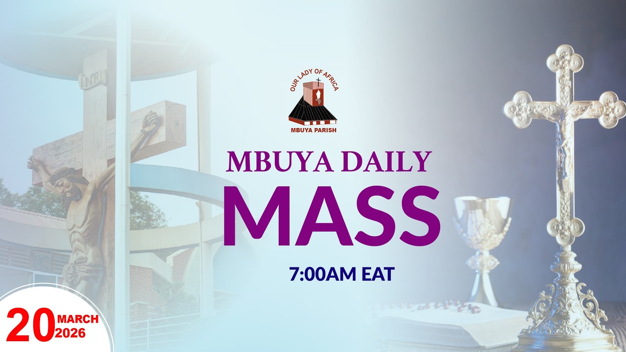 FRIDAY OF THE  FOURTH WEEK OF LENT || Daily TV Mass, 20th March 2026