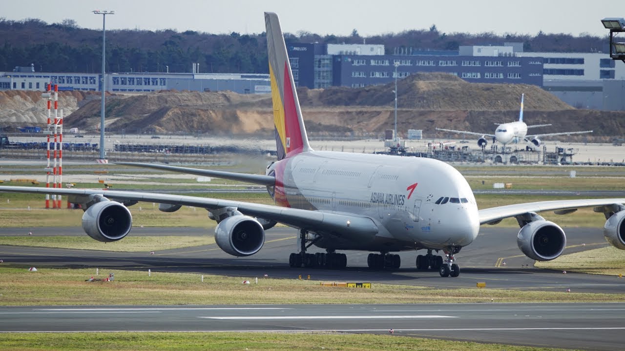 Frankfurt Airport Planespotting April 2018