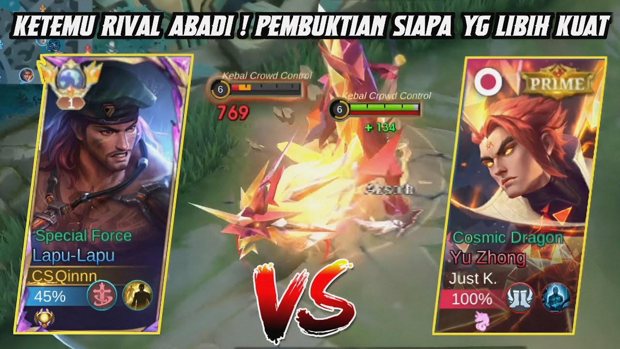 PEMBUKTIAN SIAPA PREMAN EXPLANE SEBENARNYA !! LAPU LAPU VS YU ZHONG - MOBILE LEGENDS