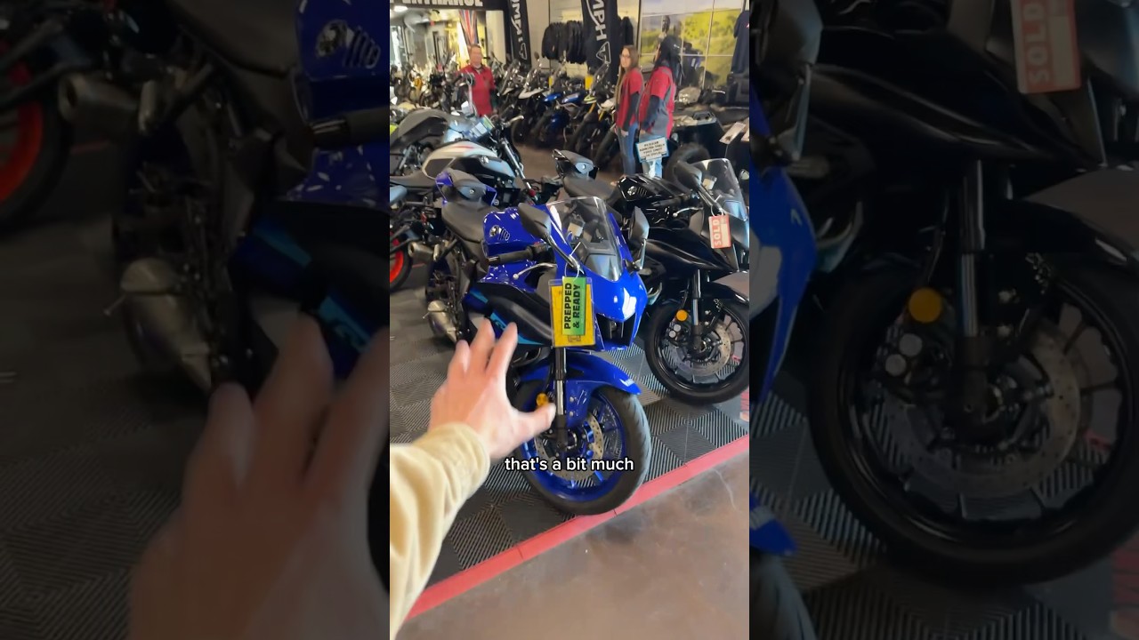 Zakupy pierwszego motocykla