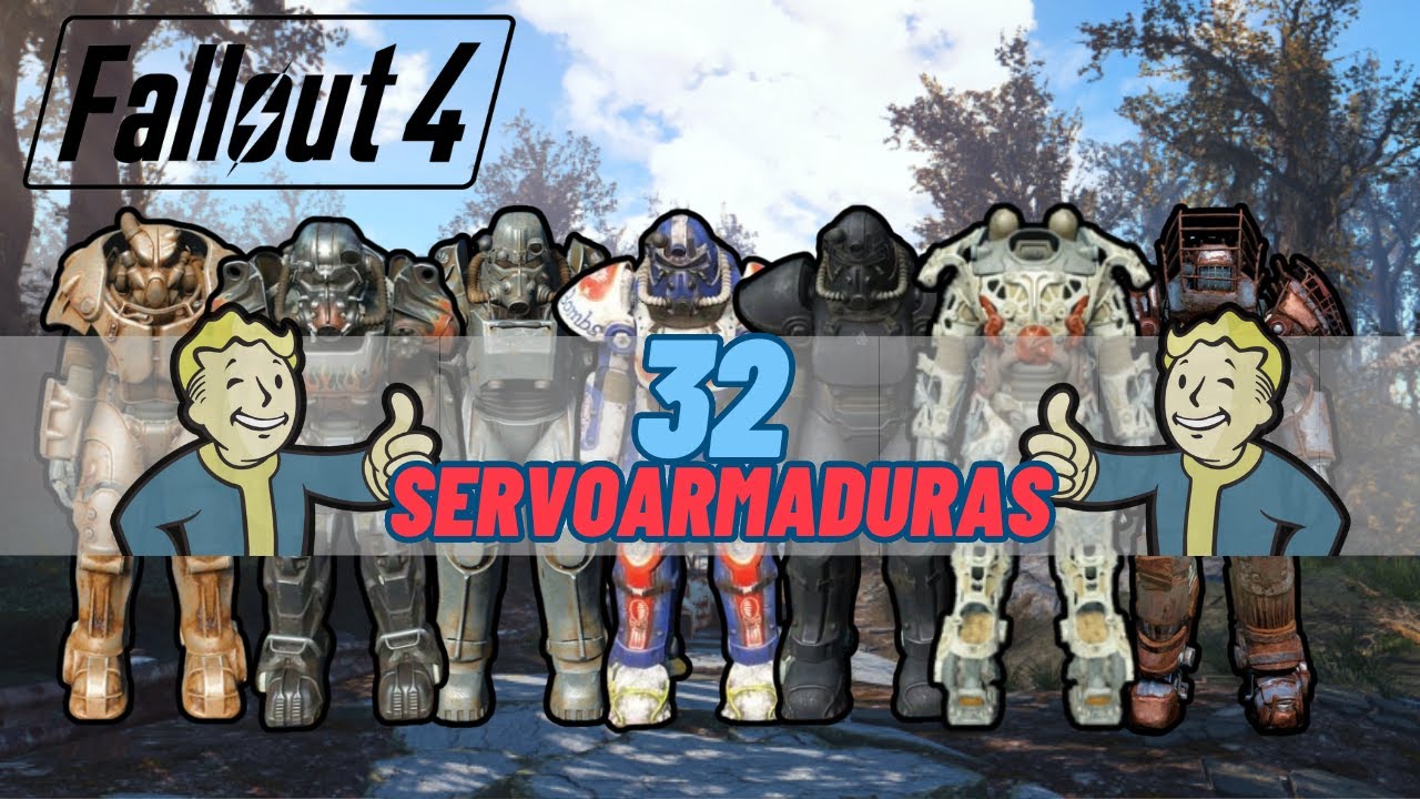 FALLOUT 4 / UBICACION DE TODAS LAS SERVOARMADURAS (+ DE 32)