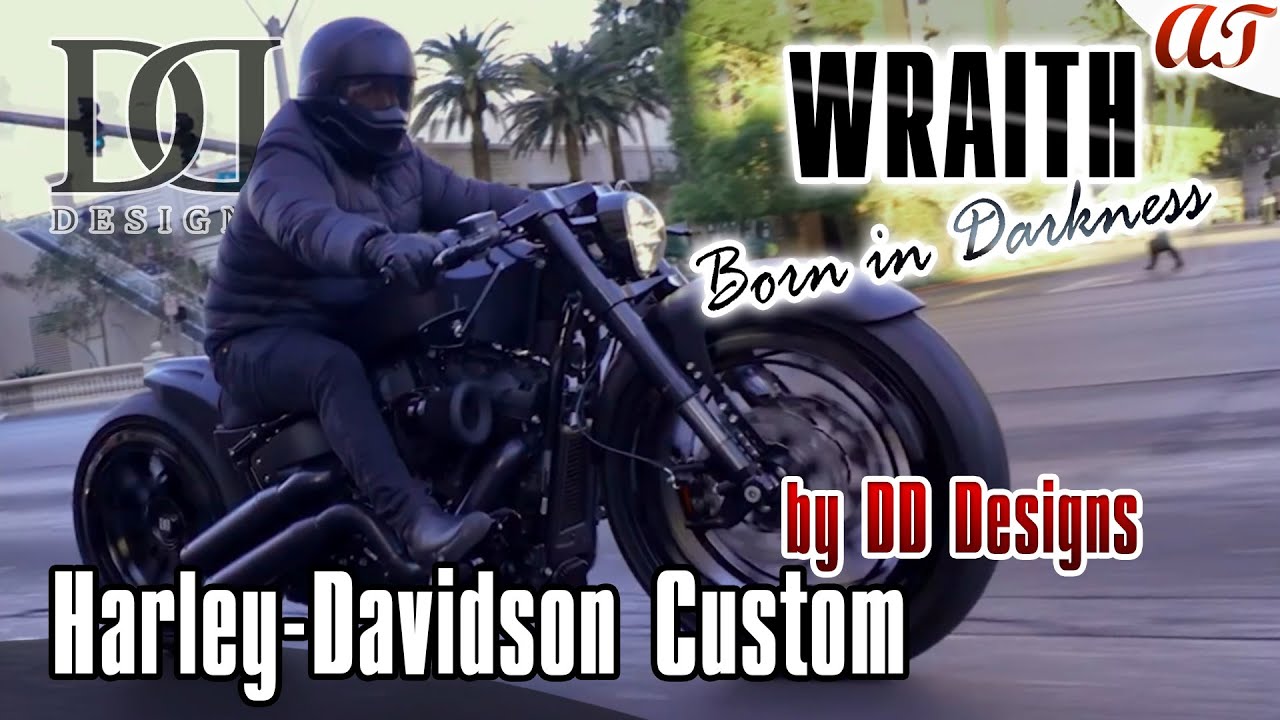 Harley-Davidson BREAKOUT Custom by DD Designs: WRAITH * Unleash the WRAITH * A&T Design
