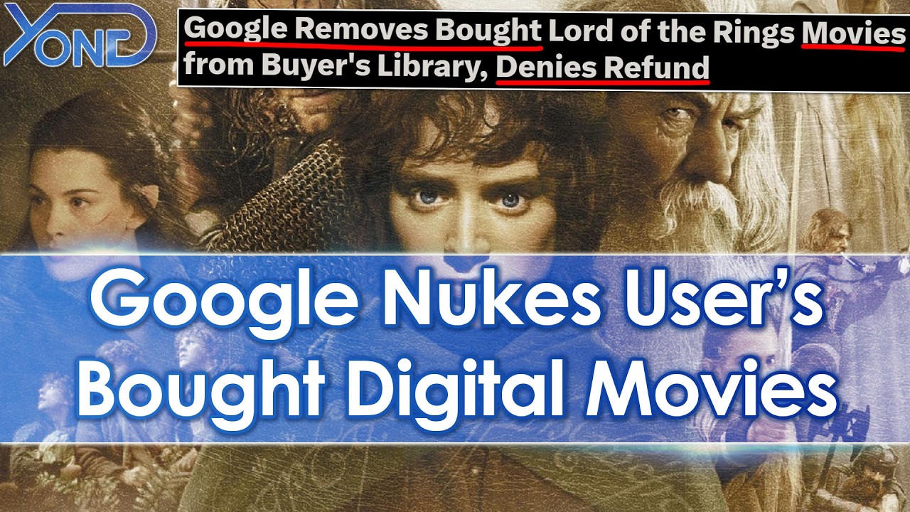 Это самое настоящее воровство... Google удаляет купленные фильмы &laquo;Властелин колец&raquo; из библиотек п...