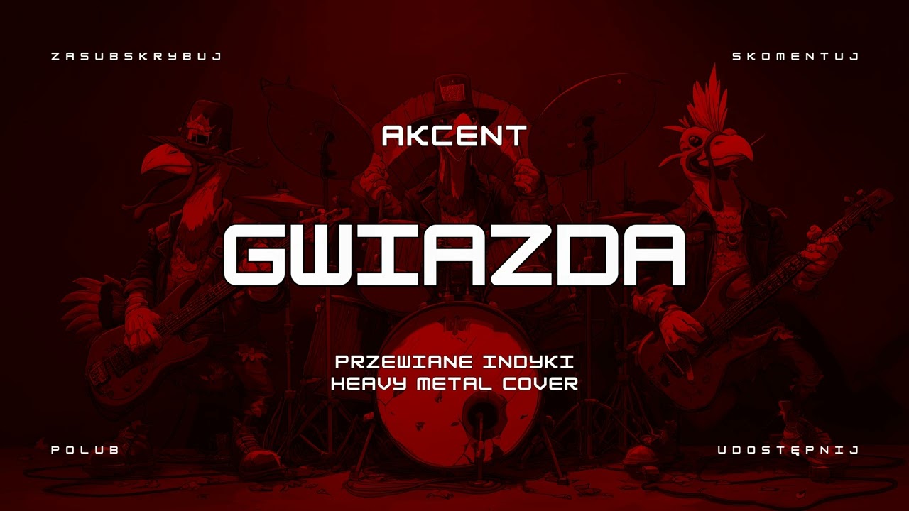 🔥 Akcent - Gwiazda (ale to heavy metal cover) 🦃🤘 HIT