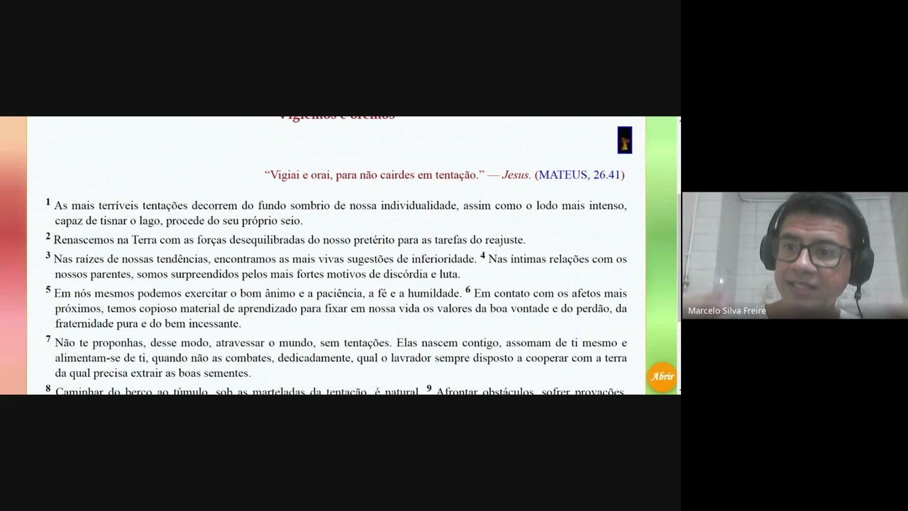 cap. 110 - FONTE VIVA - Emmanuel - Psicografado por Francisco Cândido Xavier