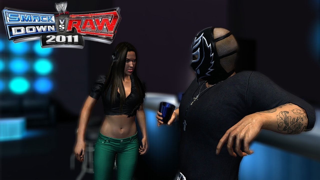 WWE Smackdown Vs. Raw 2011 Road To Wrestlemania Ft. Rey Mysterio Part 1 - "Hanging With The Bella's"