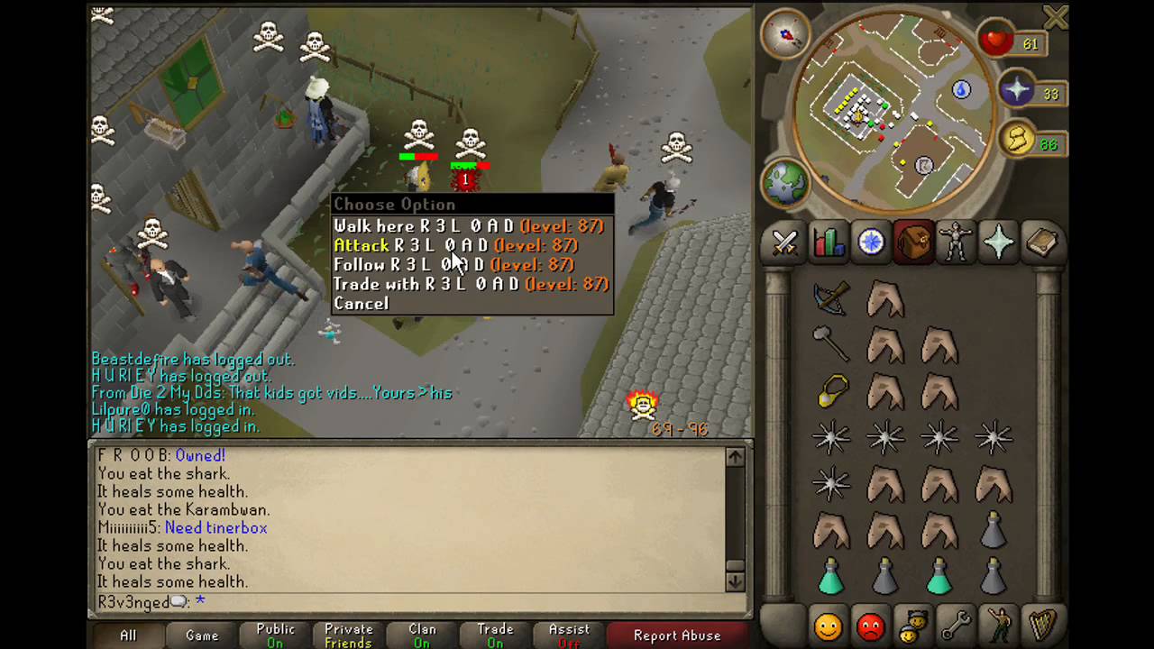 R3v3nged PvP Video #2 (99 Strength, 99 Range, 99 Magic)