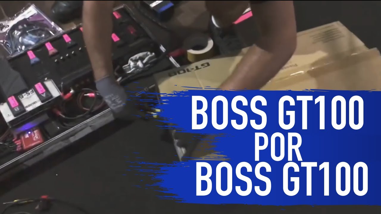 Trocando a Boss GT100 que está a 9 anos na estrada... por outra GT100 !!!