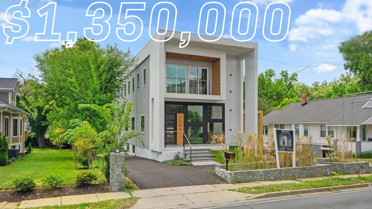 TOURING A MID CENTURY MODERN HOME IN TAKOMA PARK MD | 5BED |4.5 BATHS  #newhomes #dreamhome #