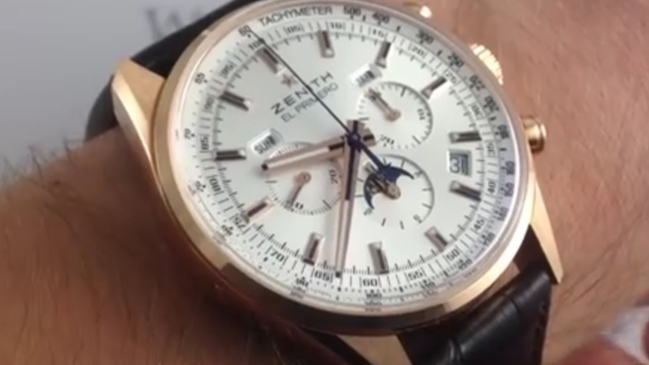 Zenith El Primero 410 Ref 18.2091.410 Calendar Moonphase Luxury Watch Review