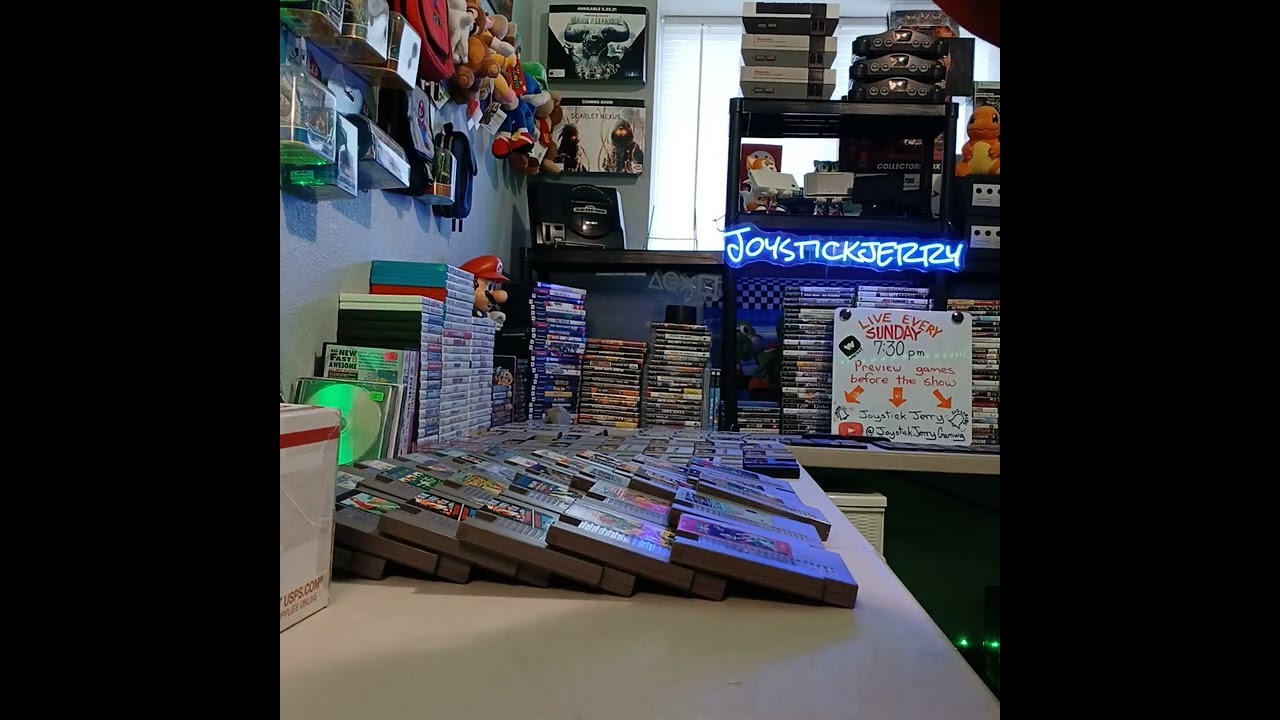 Retro video games and related items. Mail call #22 #retrogames #gamecollector #unboxing 