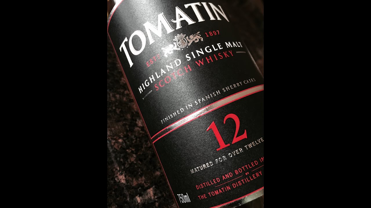 Tomatin 12 Year Whisky Review Tasting and a new Diet....Scotch Test Dummies
