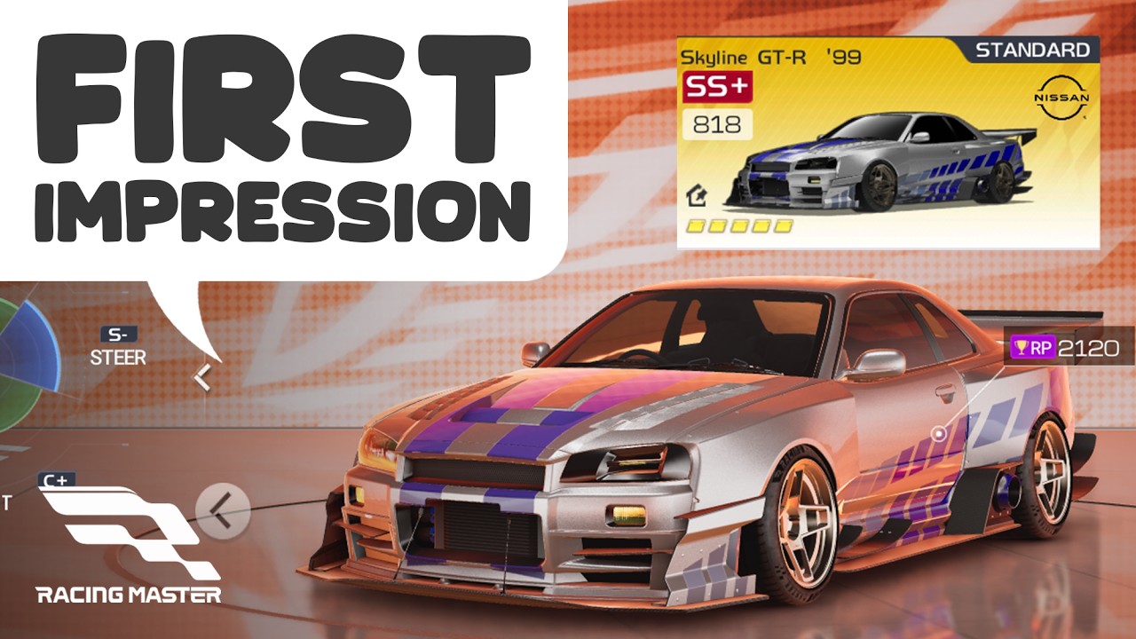 NYOBAIN MOBIL! (ECU 5) Nissan Skyline GT-R (R34) - Racing Master