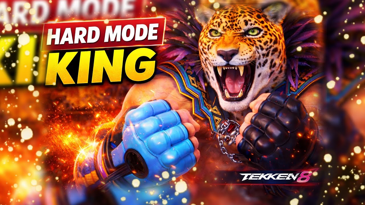 King Destroys HARD MODE in Tekken 8 Character Episode! 💪👑