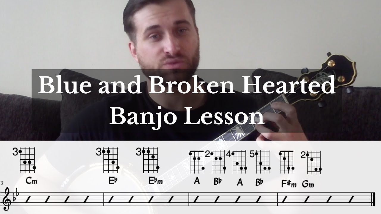 Blue and Brokenhearted Tenor Banjo Chords lesson