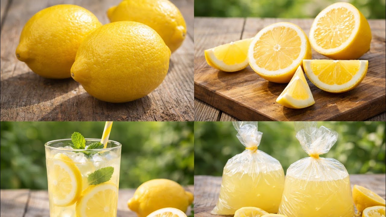 عصير العيد المنعش 🍋 ستروناد تونسي سهل وبمكونات بسيطة