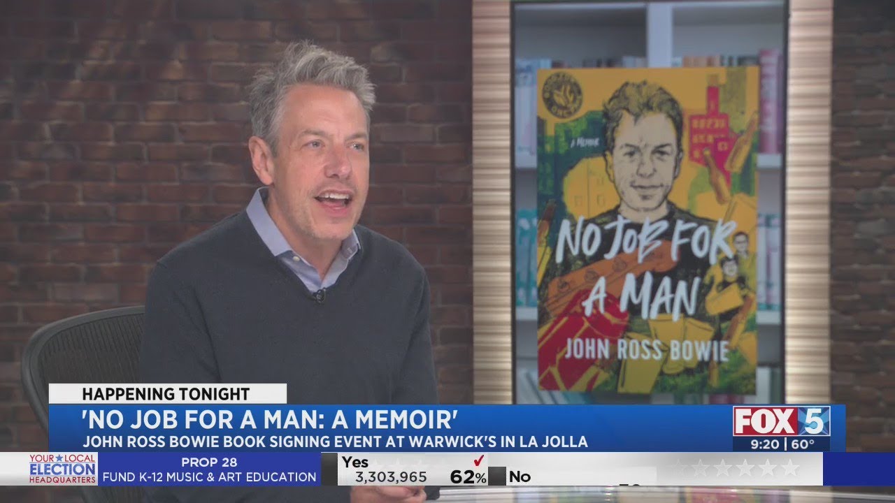 John Ross Bowie Promotes New Book