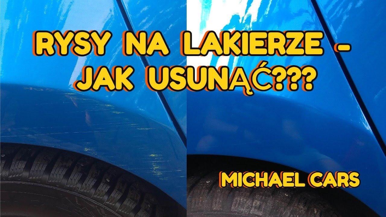 Rysy na lakierze - jak usunąć rysy i farbę sprawcy z lakieru???
