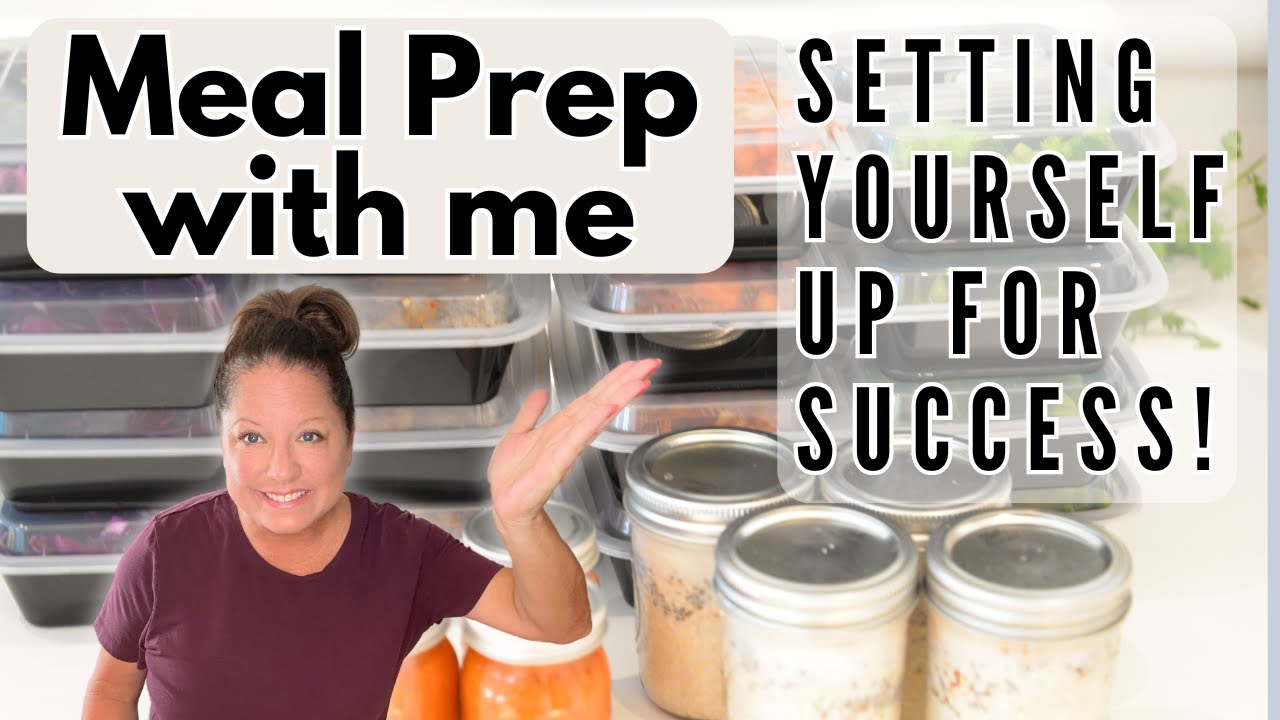 MEAL PREP WITH ME || SET YOURSELF UP FOR SUCCESS || MEAL PREP