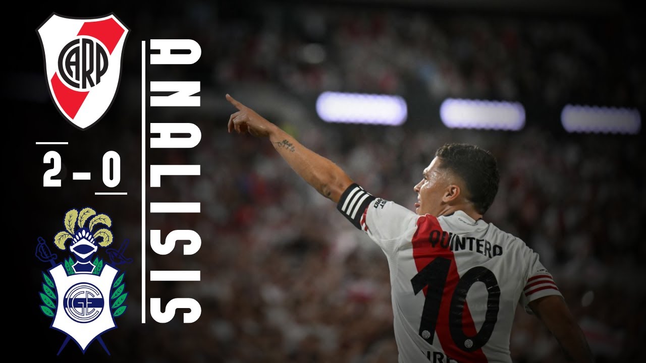 A SEGUIR ASÍ. RIVER 2 -GIMNASIA 0