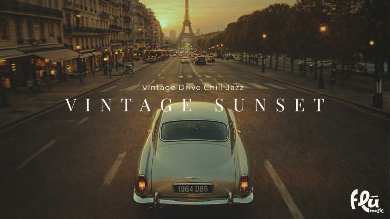 Warm Sunset Jazz Playlist | Vintage Chill Vibes