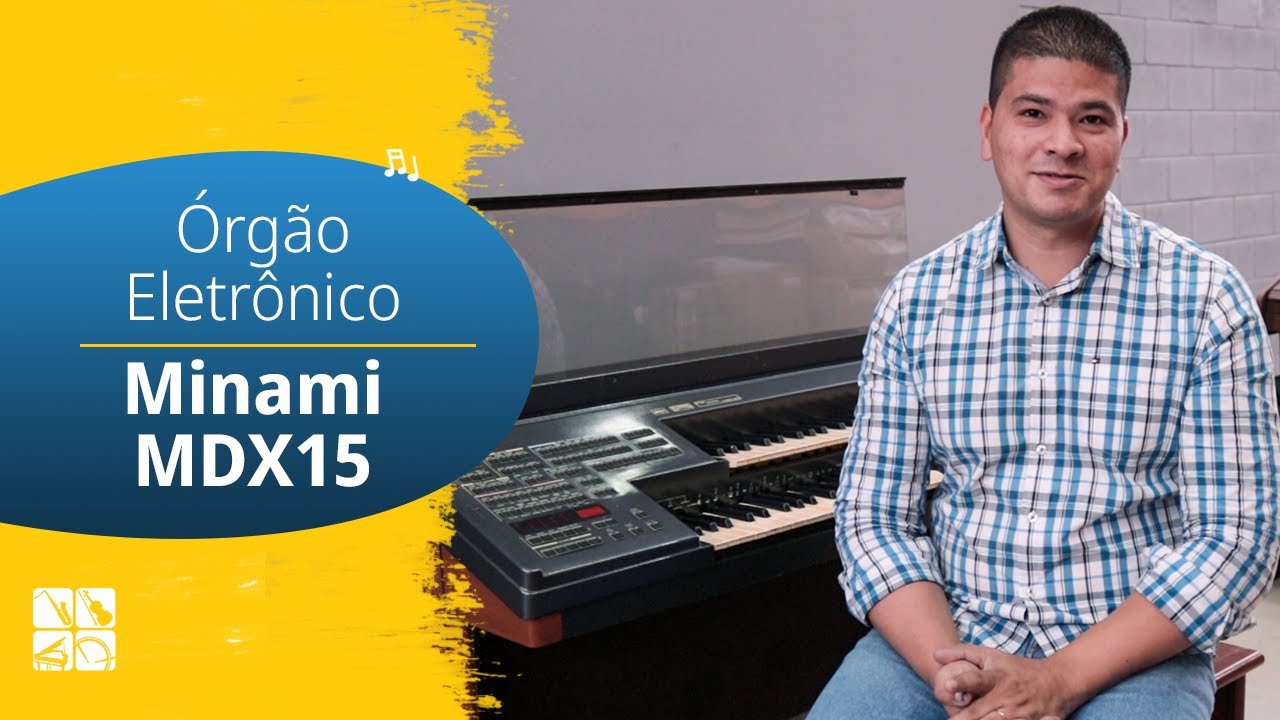 Órgão Minami MDX15 série Ouro | Quero um Instrumento