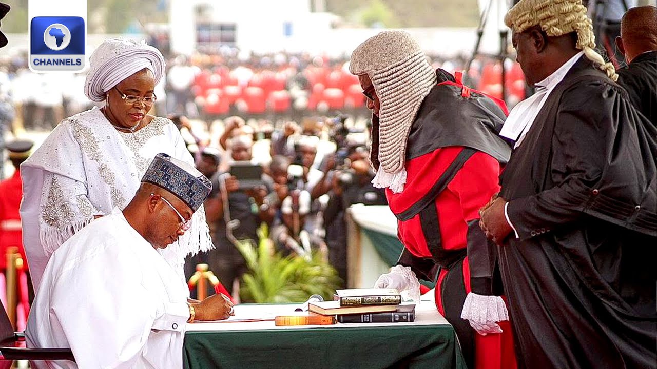 Usman Ododo Takes Oath Of Office As Kogi State Governor