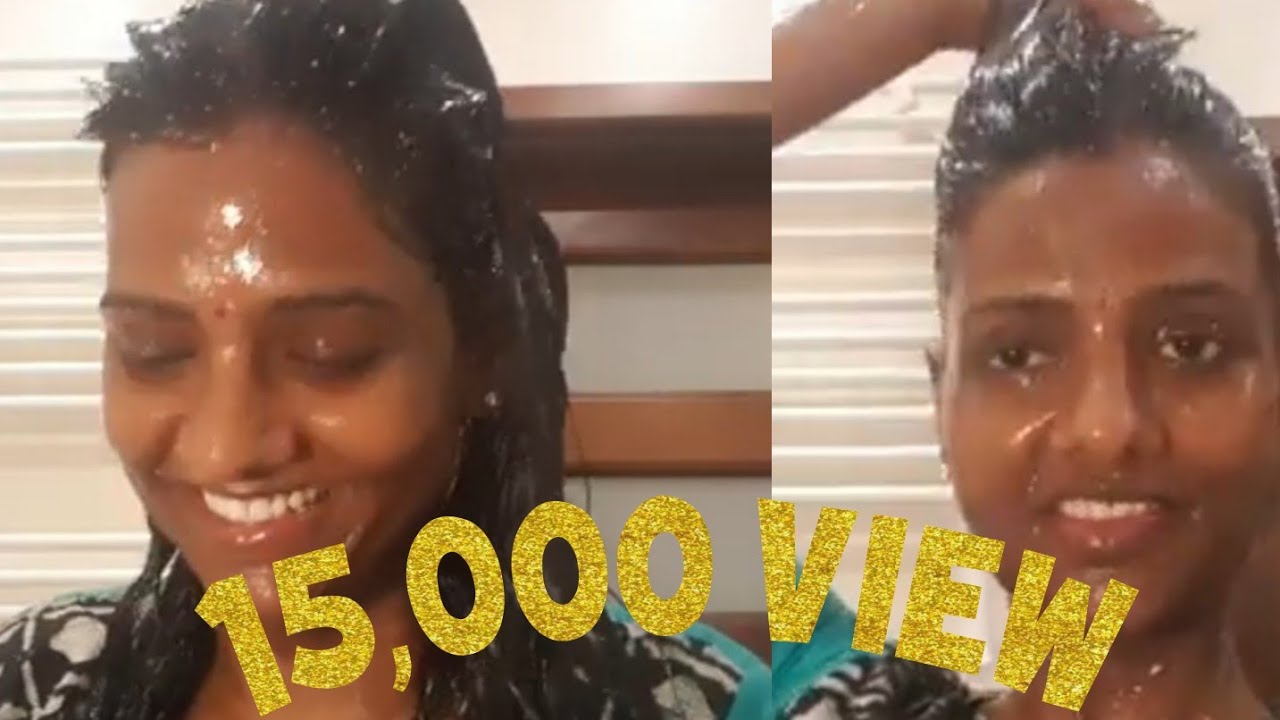175ml heavy hair oiling challenge💆‍♀️ accepted👍❤👇