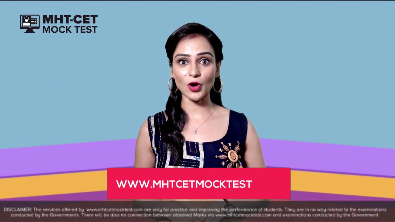 MHT CET 2019 ! Free Registration ! Free Mock Tests