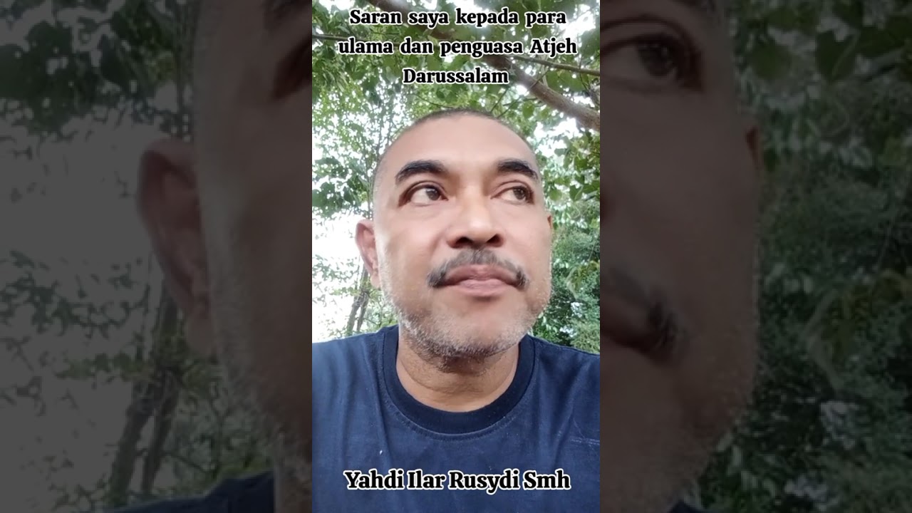 Harapan saya pada ulama dan penguasa Atjeh Darussalam 