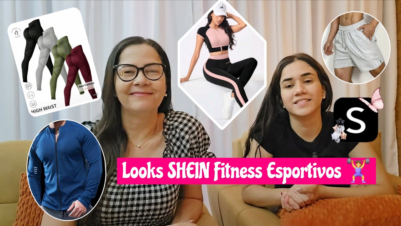 Moda Fitness Na SHEIN , Laura Fez a Festa | Looks Esportivos , Ele Amou ...